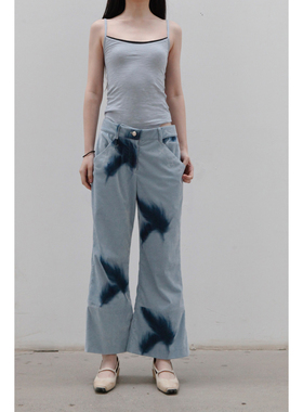 80%OFF Louis Shengtao Chen 牛仔灯芯绒喇叭裤系列 common place