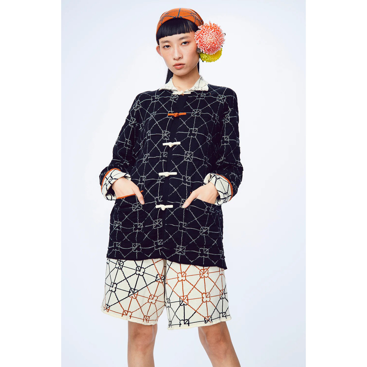 YANYAN KNITS JUNE 超长半身裙/工作夹克/裤子