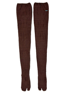 RUI built 25秋冬 刺绣长款分指袜