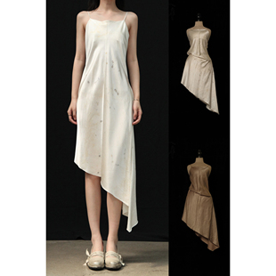 连衣裙 斜裁短款 40%OFF Mutedance