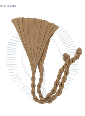 o cloche code 25秋冬 马尾结三角围巾美利奴羊毛针织