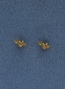 SALE E PEPE 2026 情人节系列 纯银/镀金心跳耳钉