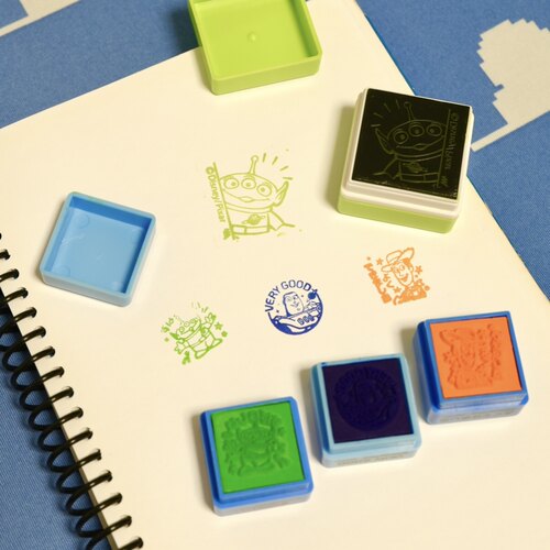 日本玩具总动员toystory三眼仔巴斯光年胡迪手帐明信片光敏印章