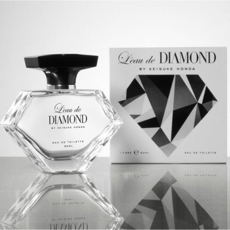 L'eau de DIAMOND BY KEISUKE HONDA本田圭佑钻石淡香水50ml清新