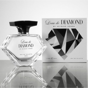 L'eau de DIAMOND BY KEISUKE HONDA本田圭佑钻石淡香水50ml清新