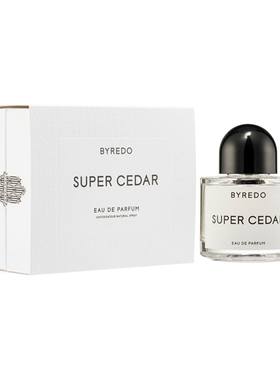 BYREDO SUPER CEDAR柏芮朵北国之春超级雪松中性香水50ml持久清新