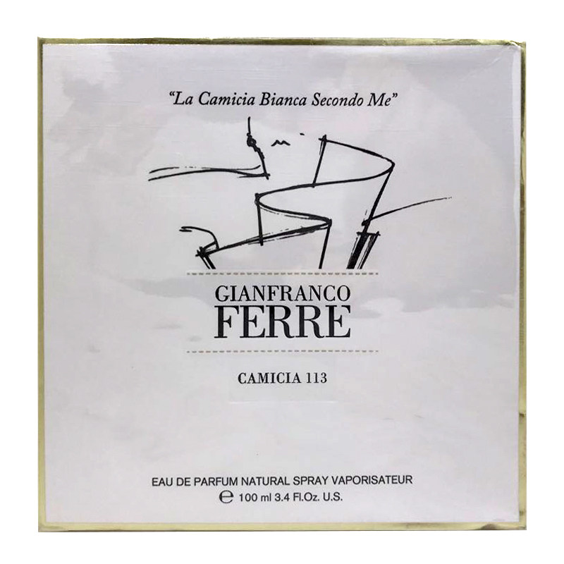 FERRE CAMICIA 113费雷女士香水100ml持久清新淡淡雅自然花香味调