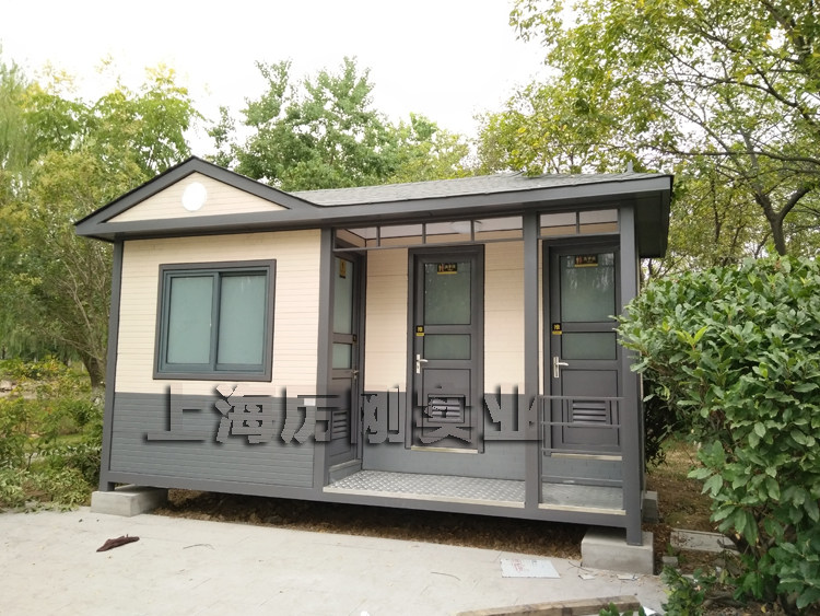 景区收费站高档豪华环保移动厕所仿防腐木公厕公共卫生间专业定制