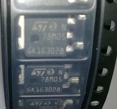 贴片三端稳压L78M05CDT TO-252 ST 进口100个90元700元1K