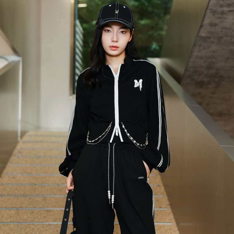 MIXMAX休闲百搭长袖卫衣女2025春季新款气质时尚减龄