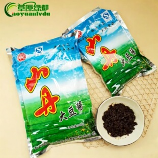 山丹大豆酱450×3袋赤峰巴林右旗特产豆瓣酱调味酱蘸酱菜天然发酵