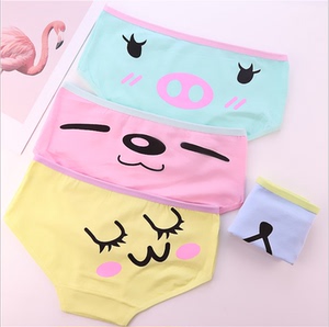 女童纯棉三角裤9-10中大童内裤11-12学生13-14-15岁少女可爱短裤