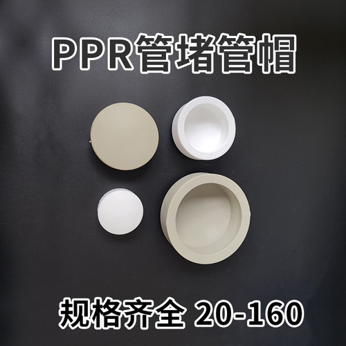 自来水管管件PPR管帽堵头