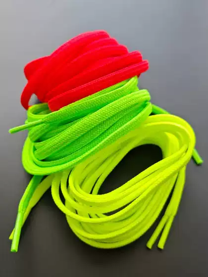 Suitable for Kobe 6 Shoelaces Kobe 6 Reverse Green Hornet Shoelaces Low-Top Basketball Shoelaces Original Red Fluorescent Green