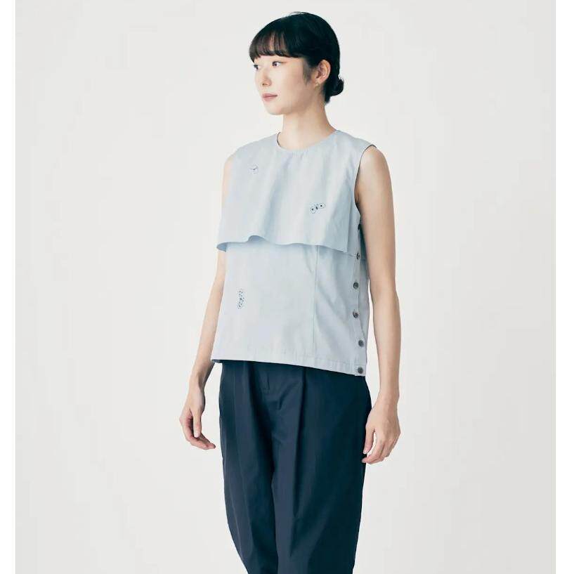 皆川明mina 无袖蝴蝶衬衫 2025年早春新品 日本正品