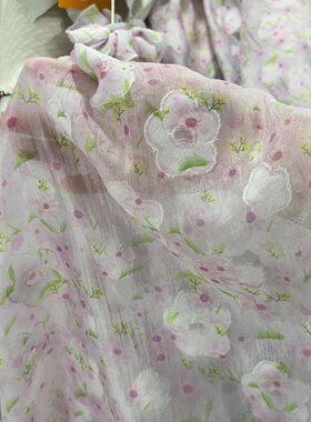 一米maxrien*提花剪花衬衫裙子手工头饰