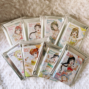 正版日谷 lovelive水团周边Aqours泡泡方吧唧徽章 单领