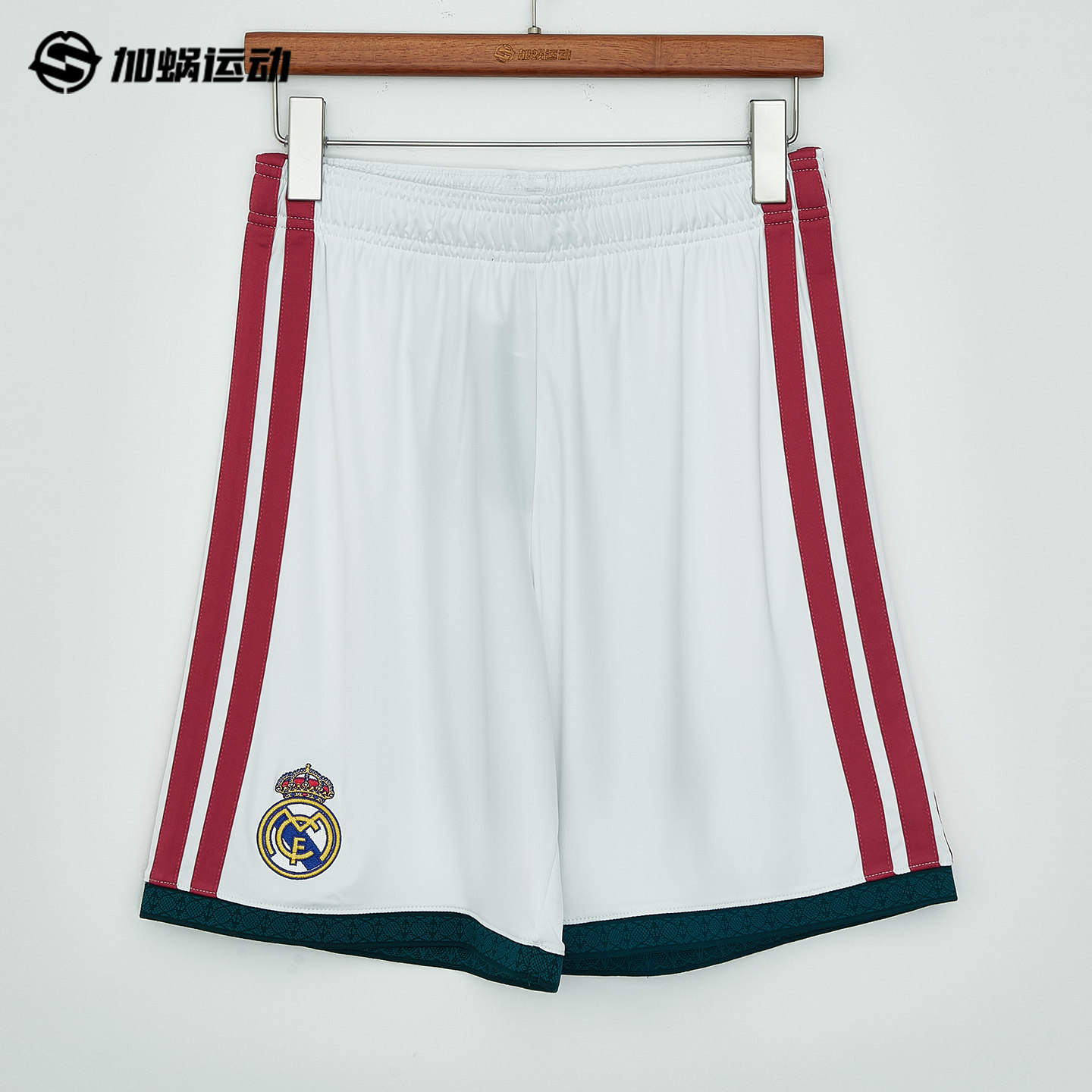 SFS阿迪达斯Adidas 26/27皇马主场短裤夏季运动裤男透气 JZ7214