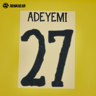 SFS 2025多特蒙德世俱杯球员印号 非球衣链接