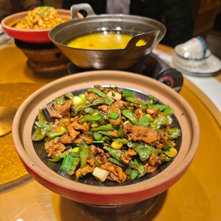 红釉土钵子常德小钵爷同款土钵碗湘菜馆特色土陶餐具酒精炉小火锅