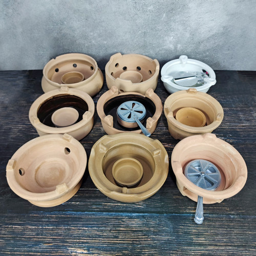 陶土酒精炉小火锅固体干锅炉商用