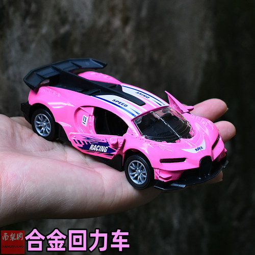 合金回力车可开门仿真汽车模型
