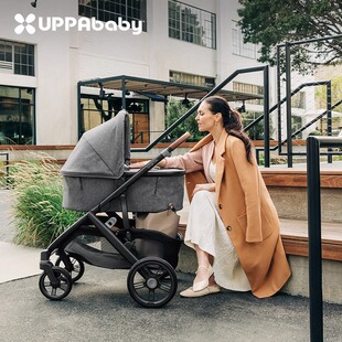 美国UPPAbaby V3睡篮新生出院提篮可平躺搭配VISTA CRUZ