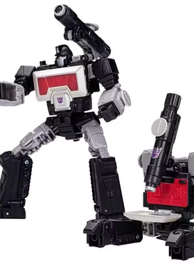 孩之宝变形金刚经典世代精选放大镜黑色感知器显微镜D级盒装3C