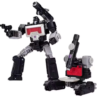 孩之宝变形金刚经典世代精选放大镜黑色感知器显微镜D级盒装3C