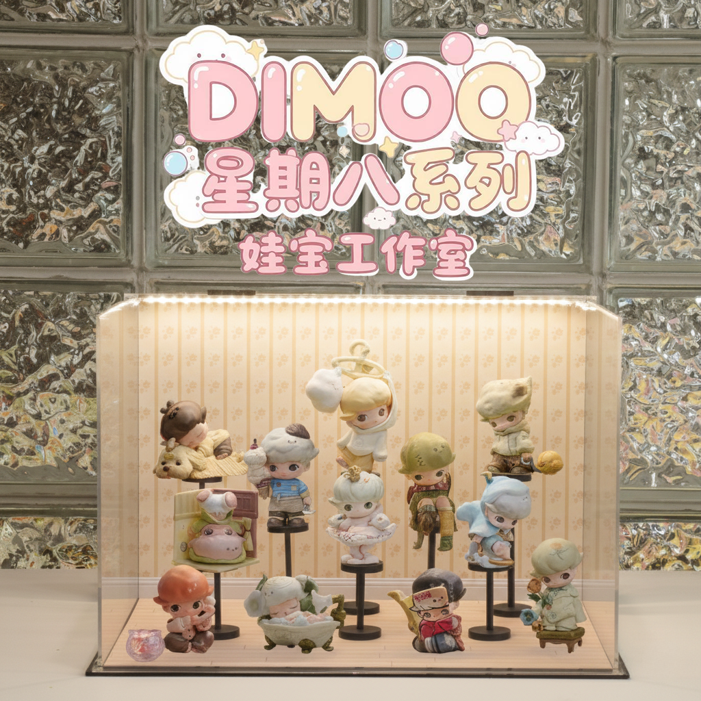 泡泡玛特DIMOO如果今天星期八系列盲盒展示收纳盒造景成品场景DIY,模玩/动漫/周边/娃圈三坑/桌游,盲盒场景道具娃屋,淘宝优惠券,粉丝福利购,淘宝优惠卷