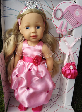 特价包邮外贸正品zapf夏芙娃娃过家家洋娃娃女孩玩具套装