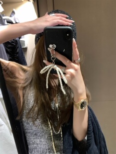 时髦小性感小香风挂脖马甲韩国小姐姐亮片粗纺面料修身甜酷洋气款