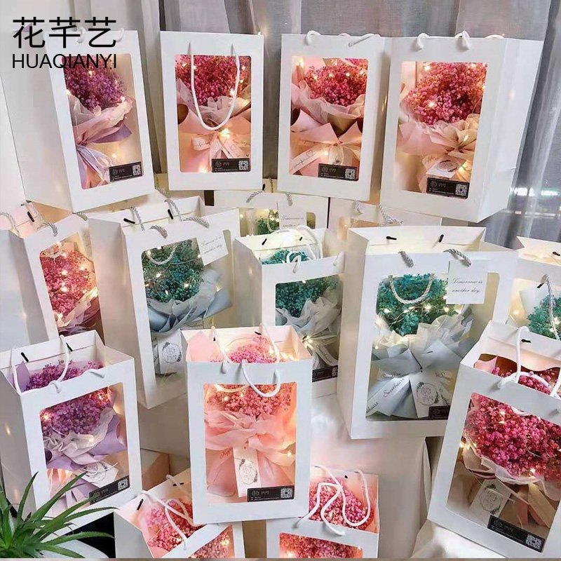 橱窗袋开窗袋手提袋教师节手拎袋
