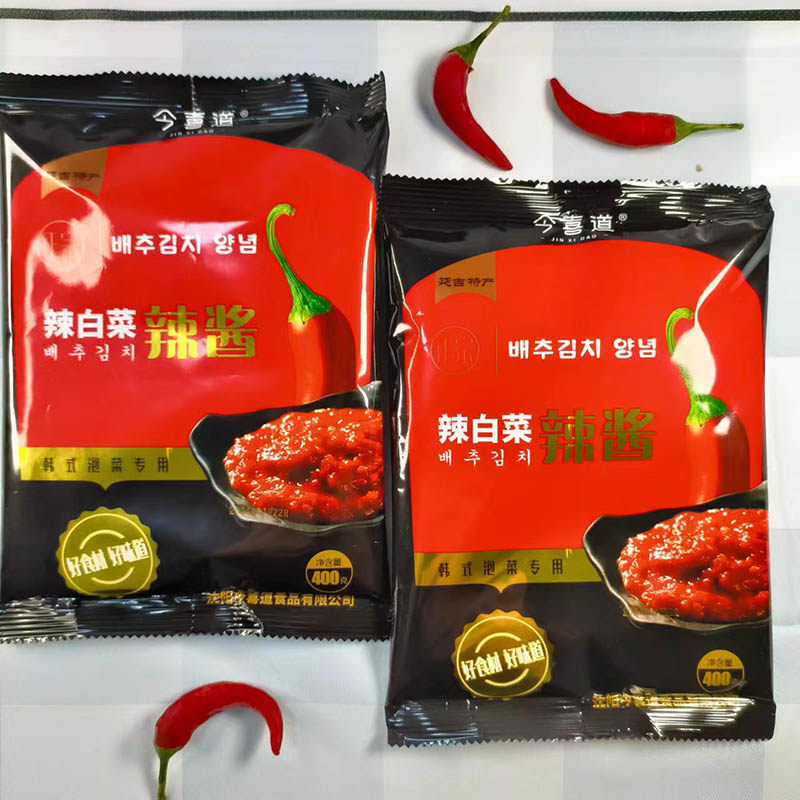 今喜道辣白菜酱400克袋装正宗朝族风味延边韩式泡菜专用辣酱延吉,粮油调味/速食/干货/烘焙,酱类调料,淘宝优惠券,粉丝福利购,淘宝优惠卷
