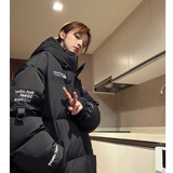 主推美式撞色工装冲锋衣情侣棉服面包服连帽外套男女H911P138，男装棉衣，电商A341