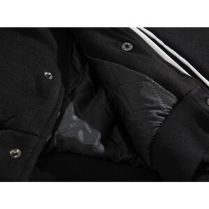 主推 春装 pu皮拼接毛巾绣棒球服夹克外套潮 H686 P118男图片
