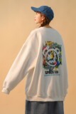 中性风2024新款春季港风情侣卫衣女宽松韩版外套H643P38男类，男装卫衣，电商A341