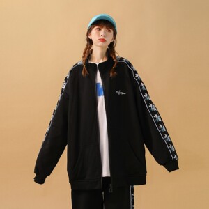 中性风 印花反光卫衣开衫夹克套装 衣货号H665 P65裤KH02 P55图片