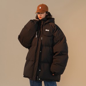 高品质可直播 冬装 克莱因蓝连帽加厚中性棉衣外套 H702 P138女类图片