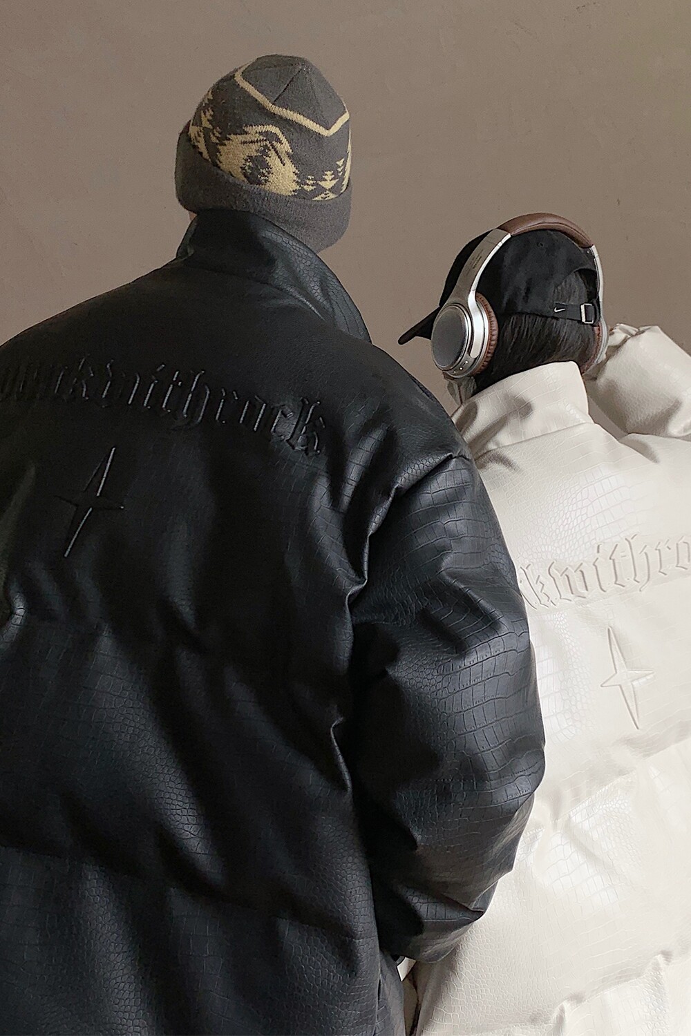 情侣装冬装美式立领情侣宽松棉服加厚pu皮棉衣外套男H912P128,男装棉衣,电商A341