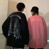 主推涅槃重生七彩烫金情侣卫衣外套大码H551P38男类，男装卫衣，电商A341