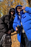 情侣装冬装克莱因蓝连帽加厚保暖情侣棉衣外套H702P138男类，男装棉衣，电商A341
