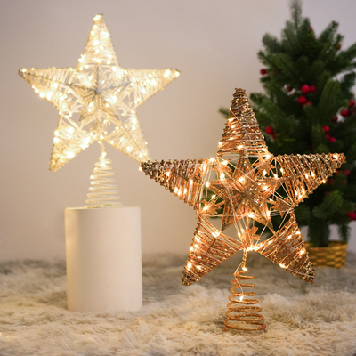 树顶星圣诞节圣诞树装饰