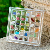 天然水晶原石宝石石头矿石标本彩色儿童玛瑙雨花石六一儿童节礼物