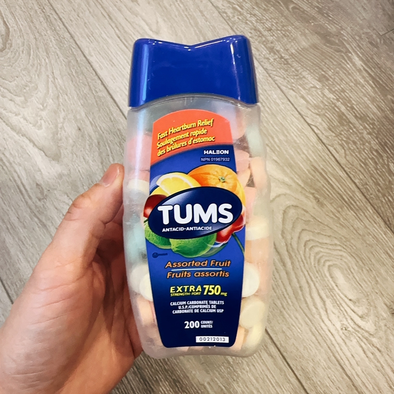 加拿大钙咀嚼片TUMS超值装