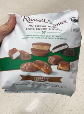 加拿大直邮 Russell Stover 生酮零食低碳无糖巧克力 445g