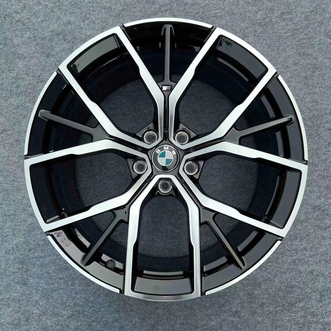 适用18 19 20寸万吨锻造车轮毂改装宝马iX1 320 530 760X3X4M5