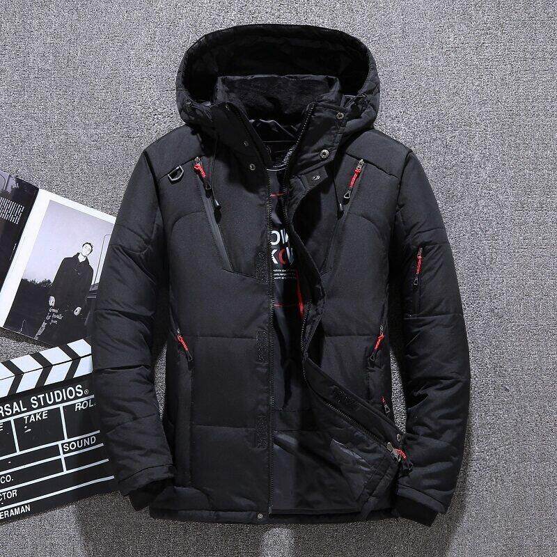 跨境外贸男女士羽绒服短款冬季韩加厚外套潮工装羽绒服YR1987P100,男装羽绒服,星座1410（原1902A）