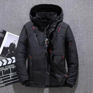 跨境外贸男女士羽绒服短款冬季韩加厚外套潮工装羽绒服YR1987P100图片