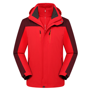 户外北风冲锋衣男女款三合一秋冬新防风防水保暖登山服 CF808P135图片